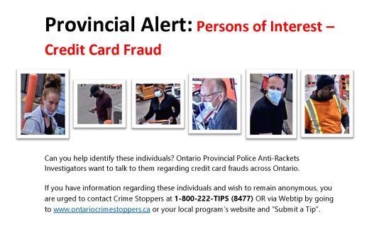 OACS Crime Alert  - April 2022 - Credit Card Fraud