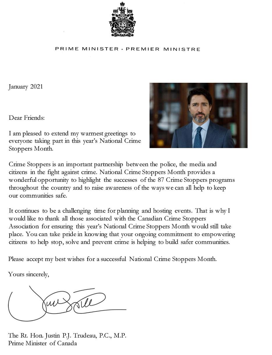 PM Letter En